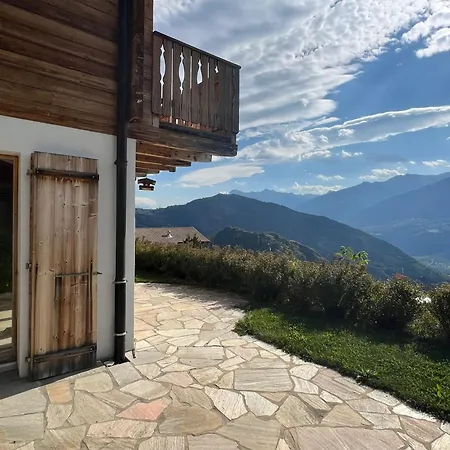 Cosy Plein Sud Proche Crans Montana Et Anzere! Vue Unique Sur Les Alpes * Ayent