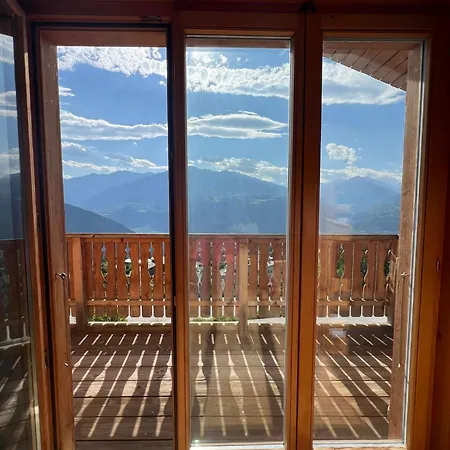 Dağ evi Cosy Plein Sud Proche Crans Montana Et Anzere! Vue Unique Sur Les Alpes