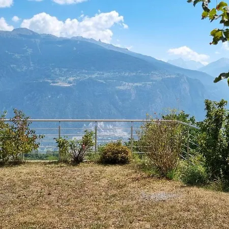 Шале Cosy Plein Sud Proche Crans Montana Et Anzere! Vue Unique Sur Les Alpes