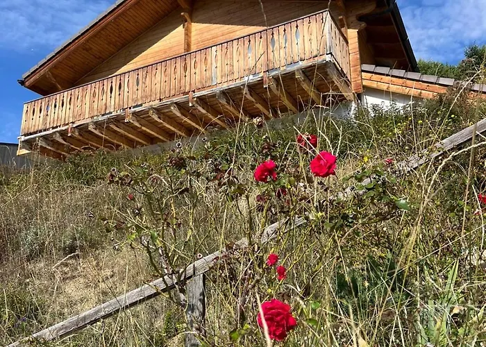 Cosy Plein Sud Proche Crans Montana Et Anzere! Vue Unique Sur Les Alpes * Ayent