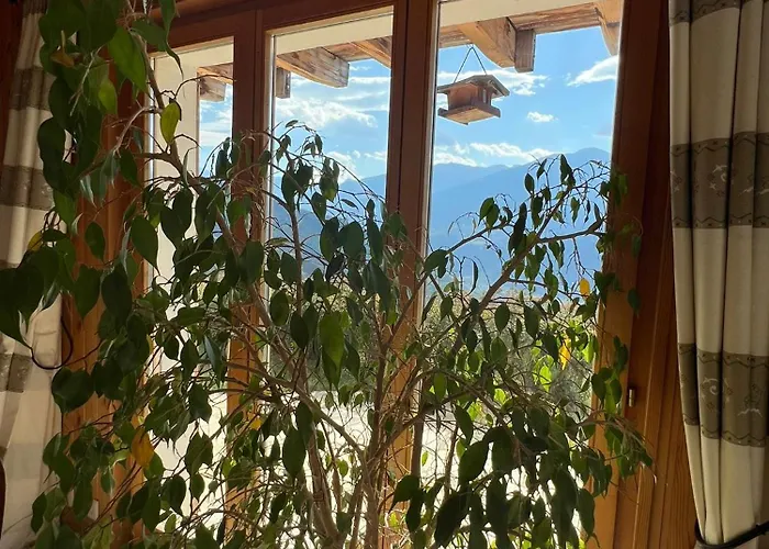 South-facing 15 Minutes From Skiing Chalet Ayent