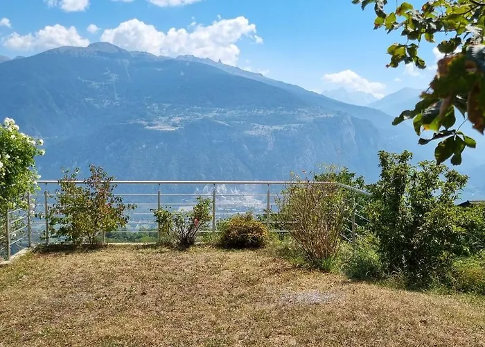 شاليه Cosy Plein Sud Proche Crans Montana Et Anzere! Vue Unique Sur Les Alpes