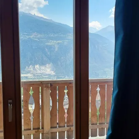 Cosy Plein Sud Proche Crans Montana Et Anzere! Vue Unique Sur Les Alpes בקתה *